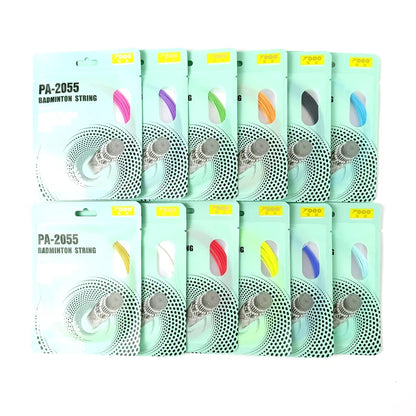 Badminton Strings PA-2055 Badminton Strings High Elasticity Resistance Playing Badminton Racket Strings Gym Teams.