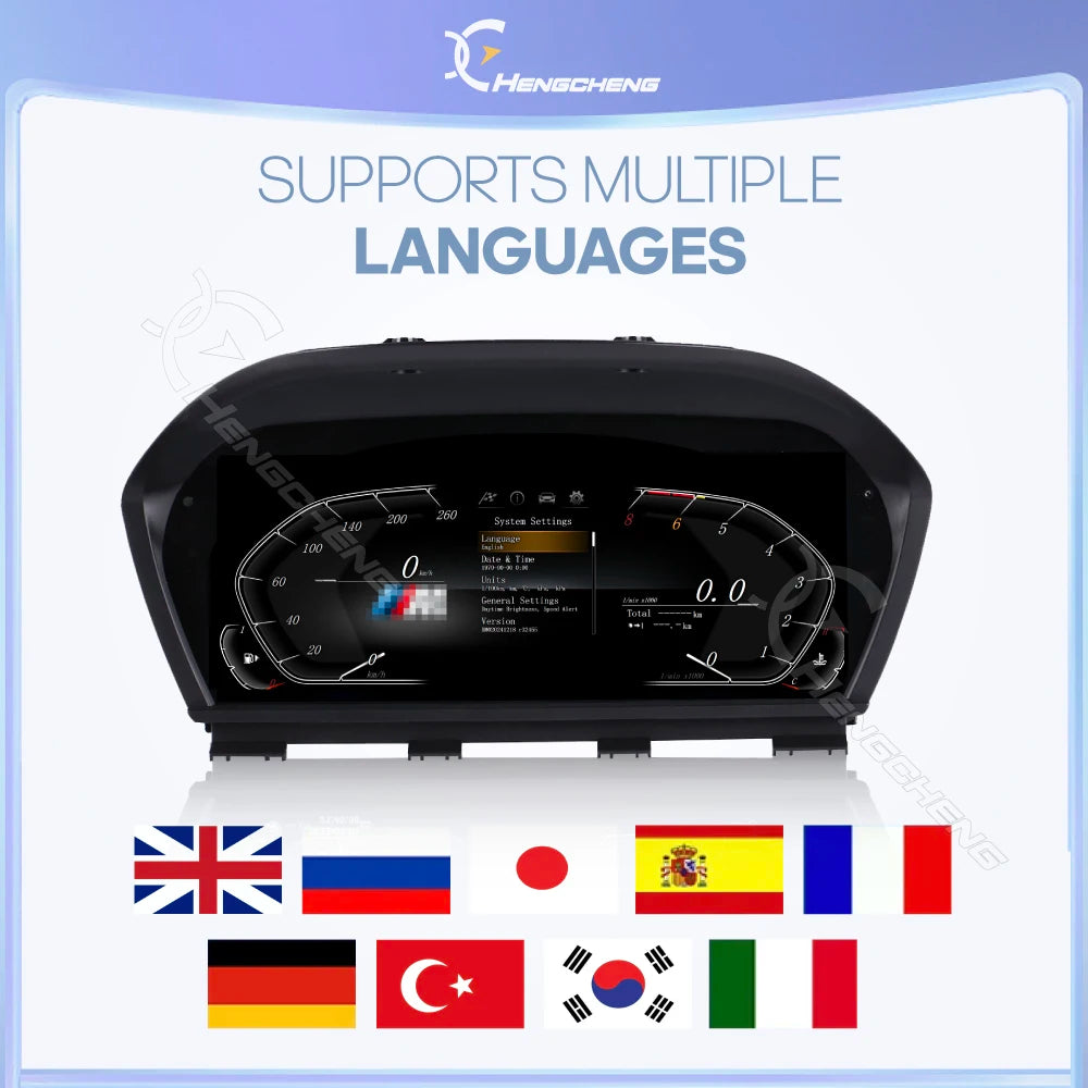 For BMW 1 Series  2 Series X1 X2 F20/F52/F22/F45/F48/F49/F39 2013-2024 Digital Cluster LCD Dashboard Cockpit Virtual Instrument