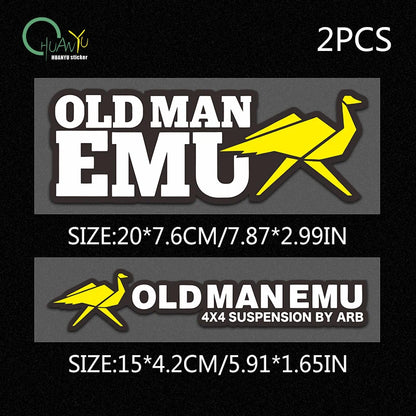 Personalized off-road modification outdoor text creative reflective car sticker scratch cover car decal