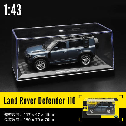 CCA MSZ 1:36~1:47 Lamborghini Aventador SVJ 63 Maserati Land Rover Guard BMW Benz Car Model With Helmet Acrylic Box Alloy Car