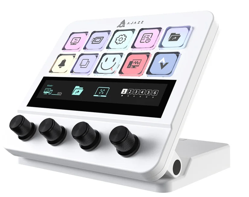 AJAZZ AKP03E/AKP05E/N1 Console Keyboard Desktop Assistant Panel Controller Stock Trading Live Streaming Audio Mixing Programmabl