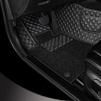 Car Floor Mats for Porsche Macan 2014 2015 2016 2017-2026 Custom Auto Foot Pads Automobile Carpet Cover Interior Accessories