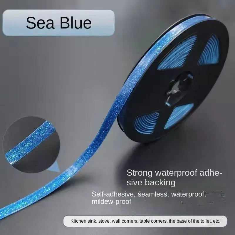 6M Ceramic Tile Gap Tape Kitchen Bathroom Waterproof Beautiful Seam Self-Adhesive Sticker Wall Floor Gap Line Decorative Strip