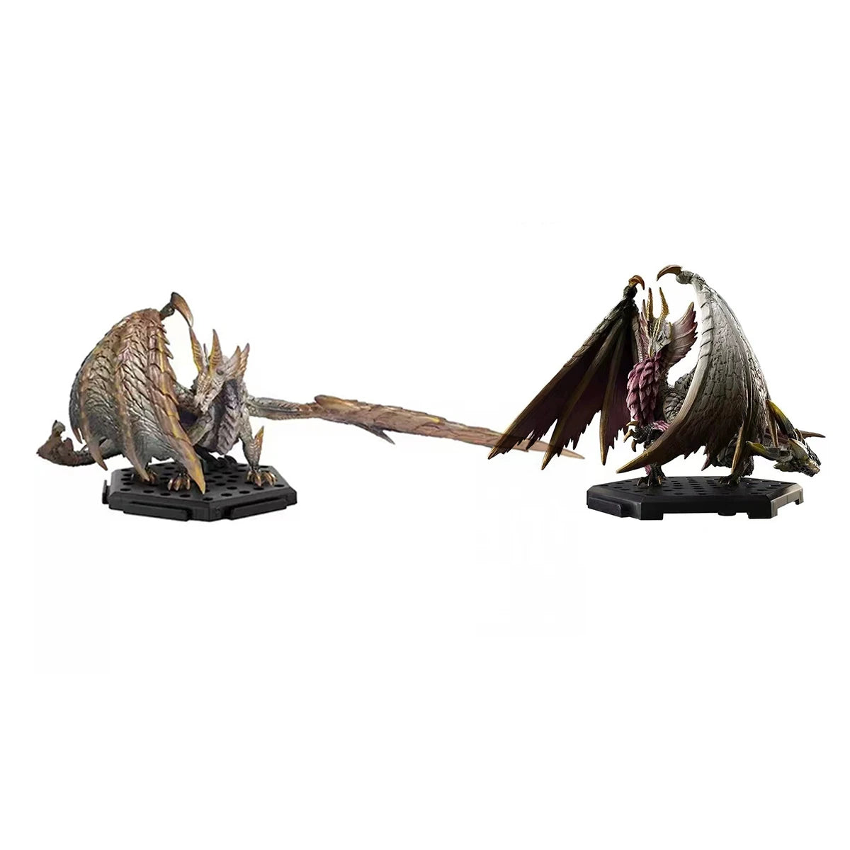 Monster Hunter Figure Malzeno Primordial Malzeno PVC Statue Collectible Model Toy Desktop Decoration Gift For Game Fans