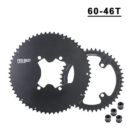 PASS QUEST 110 bcd chainring for Shimano ULTEGRA r8000 R8100 Narrow Wide road bike plate single dishe 54T 50 34T 52 36 53 39