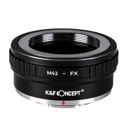K&F CONCEPT Camera Lens Adapter for M42 Mount Lens to Sony E NEX Canon EF EOS R EOS M Nikon F Z Fujifilm FX M4/3 Leica SR Camera