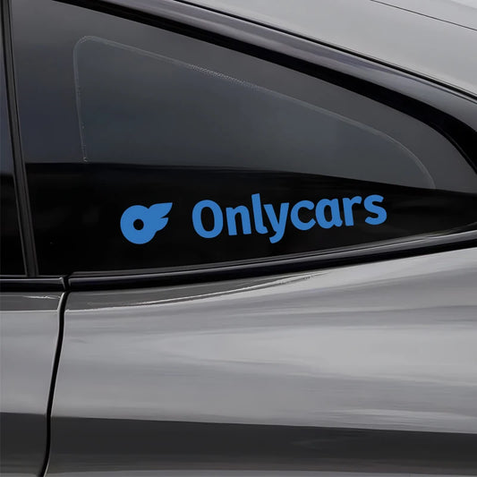'Only Cars' Funny Decal, Creative & Fashion Decal With High Quality For Your Love Cars! Good Car Exterior Decoration!