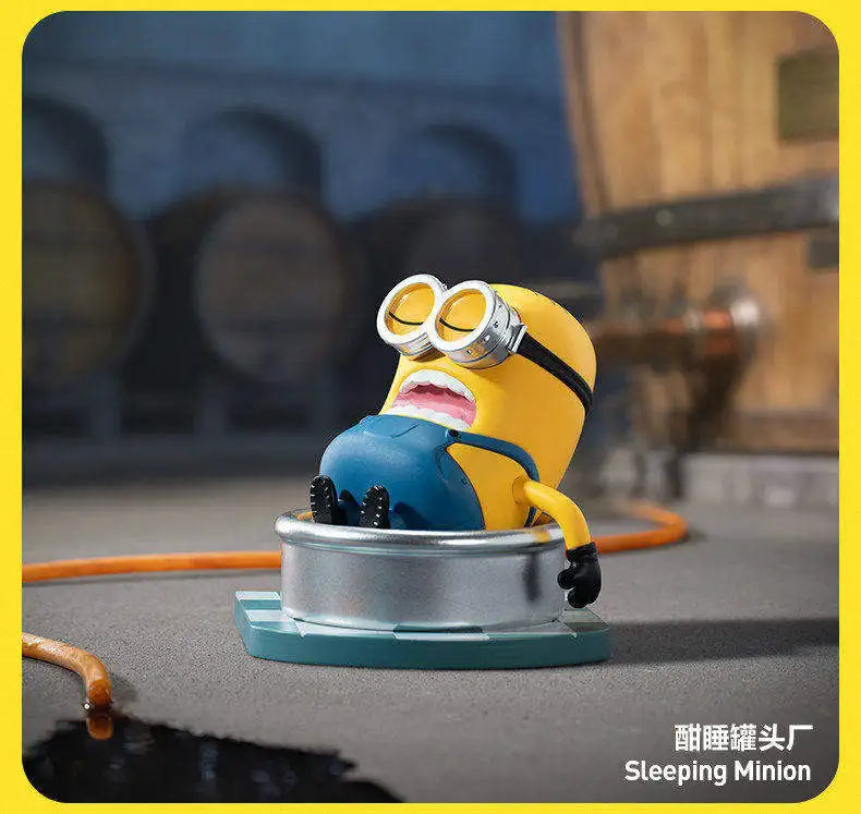 POP MART ILLUMINATION'S Minions Monsters Series Trendy Mystery Box Anime Action Figure Blind Random Box Toys Model Ornament Doll