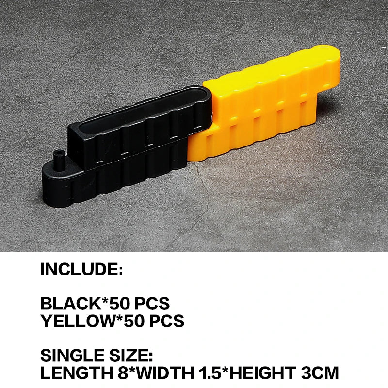 Road Barrier DIY Remote Control Car Drift Race High-speed Four-wheel Car Barrier Traffic Splicing Stereo Roadblock Traffic Scene