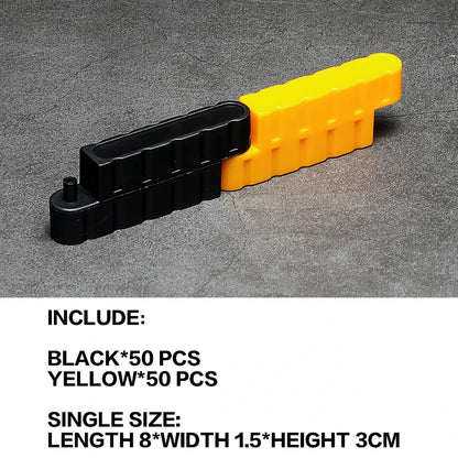 Road Barrier DIY Remote Control Car Drift Race High-speed Four-wheel Car Barrier Traffic Splicing Stereo Roadblock Traffic Scene