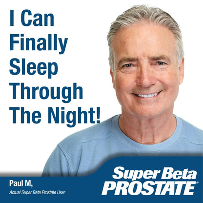 New Vitality Super Beta Prostate Support Supplement for Men's Health - Reduce Bathroom Trips, Promote Sleep