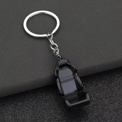 Stainless Steel Car Keychains Brake Disc Turbocharger Gear Design Keyrings Creative Mechanical Car Parts Keychain Gift for Men