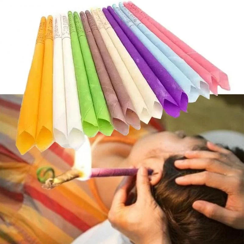 Aromatic Ear Candle Stick, Aromatherapy Ear Therapy, with A Straight Horn Mouth Shape. Ear Care Stick, Beauty Salon Ear Picking