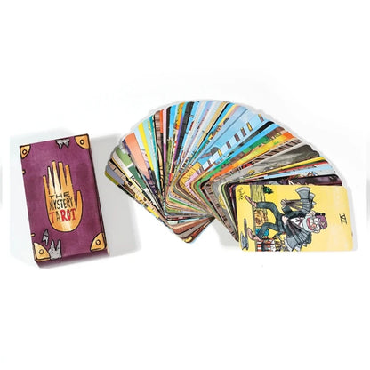 The Mystery Tarot Card Deck Gravity Falls Inspired 78 Card Deck Witchy Beginner Tarot