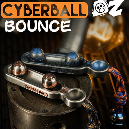 Metal Toys Dz Cyber Ball Bounce Push Slider Fidget Toy Bead Spinner New Original Design Elastic Limit Edc Gadgets Fidget Toys
