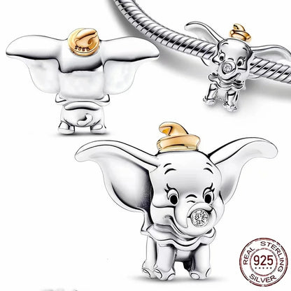Hot selling 925 sterling silver Disney cartoon wizard charm bead pendant, suitable for original DIY bracelet, women's birthday