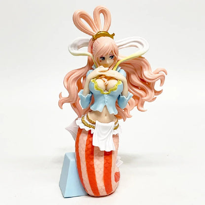 One Piece Anime Figure Nami Shirahoshi Nico Robin Nefertari D Vivi Action Model Pvc Statue Desktop Ornament Collection Toys Gift