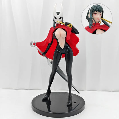 Hollow Knight Gods Nightmares Hornet Anime Game Figure SPY FAMILY Yor Forger Action Figure The Knight Figurine Model Doll Toys