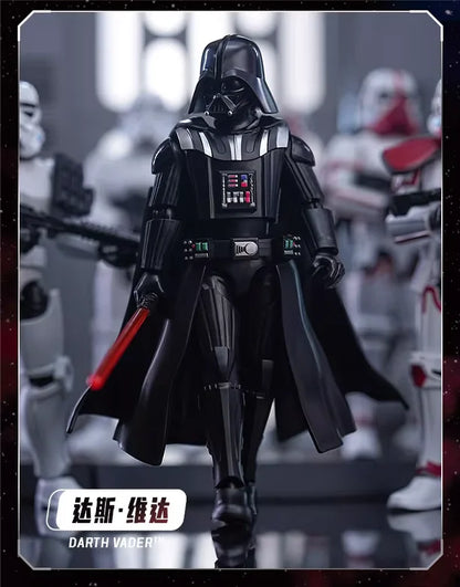 Original Blokees Star Wars Galaxy Version 02 Dark Side Series Blind Box Poseable Model Kits Action Figure Toy Collect Boy Gift