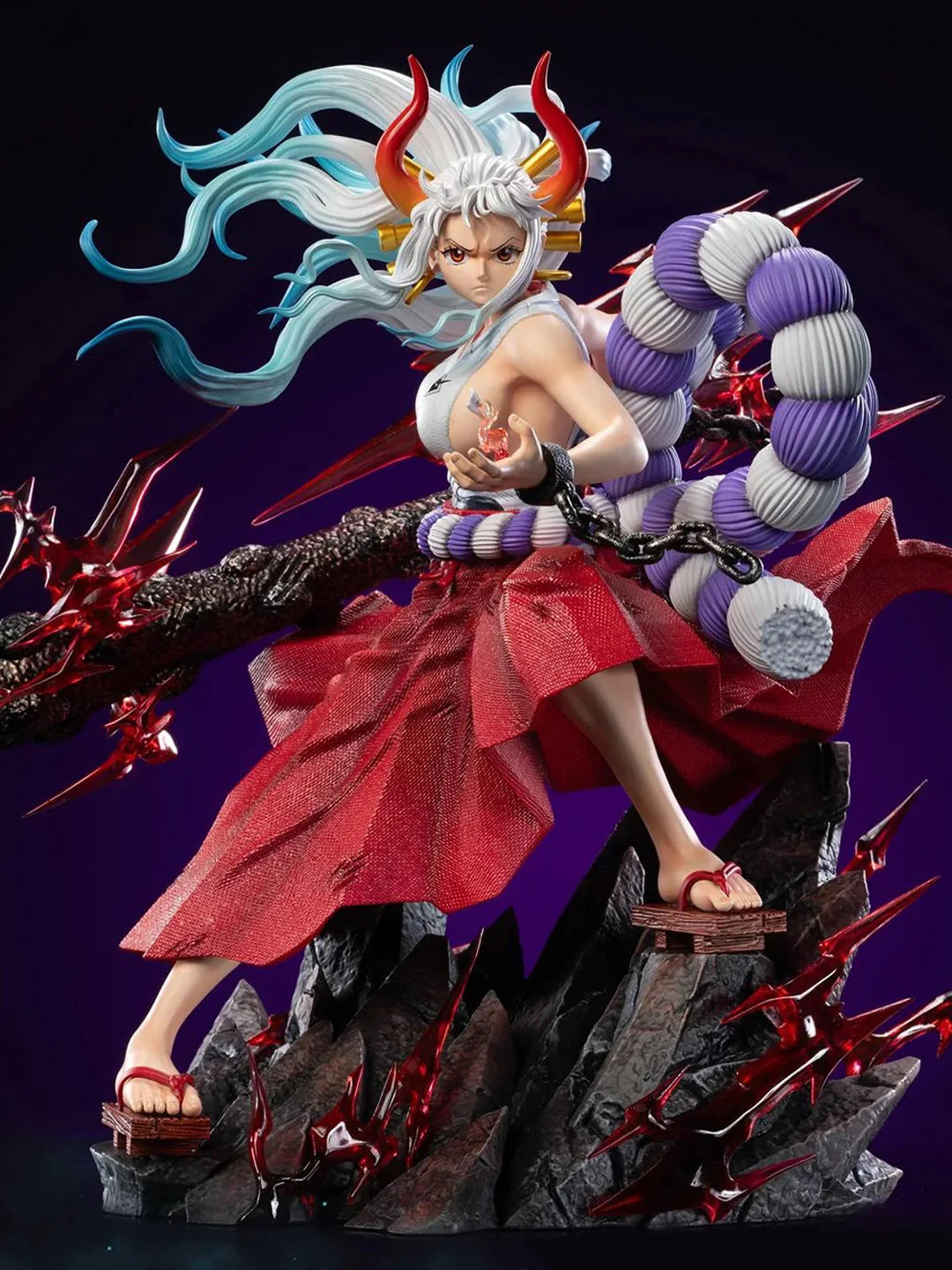 One Piece Yamato Ny Gk Figure Anime Collectible Statue Desktop Decoration Ornament Collection Display For Anime Fans
