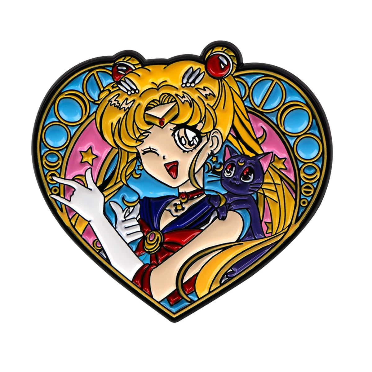 Manga Enamel Pin Anime Characters Badges on Backpack Brooches for Women Men Lapel Pins Cosplay Accessories  Gifts