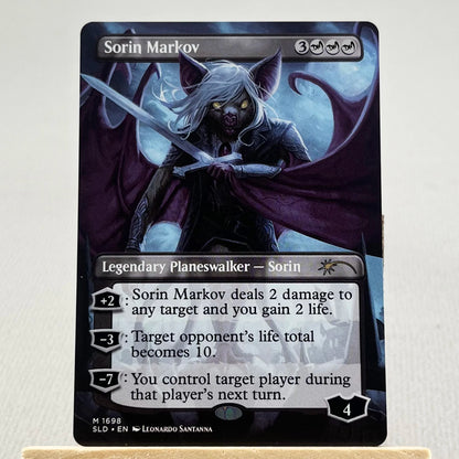SLD HOLO19//001 Demonic Tutor Proxy Cards  Iron Maiden Sol Ring Arcane Signet Home Play Fierce Guardianship Nekusar The Mindra