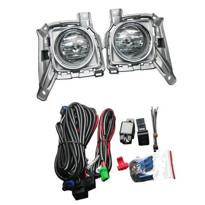 For Toyota Land Cruiser FJ-200 2013-2014 Car Fog Lights with Wiring Harness Daytime Running Lights Car Accessories