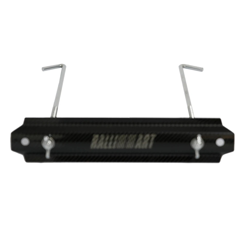 jdm style Ralli art High Quality Carbon Fiber Look Battery Tie Down Bar for Universal car