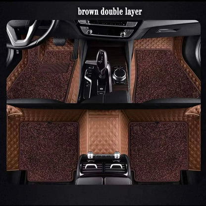 Car Floor Mats for Porsche Macan 2014 2015 2016 2017-2026 Custom Auto Foot Pads Automobile Carpet Cover Interior Accessories