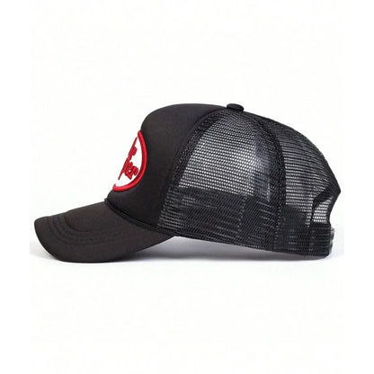 New Unisex Letter Embroidery Baseball Net Caps Spring Summer Outdoor Casual Hip Hop Hat Sun Hat Versatile Street Fashion Trucker
