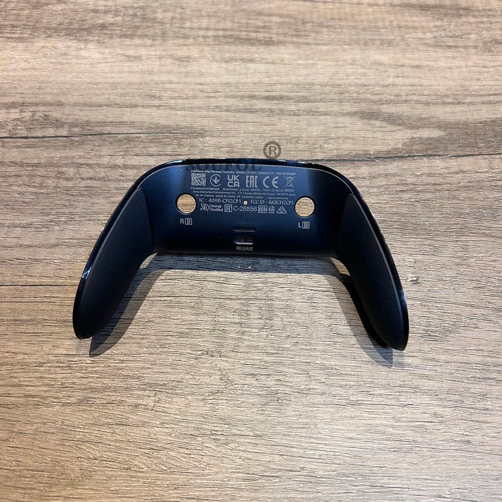 Black White For PS5 Edge Gamepad Back Cover Replacement Anti Slip Controller For Shell For Case Protective Grip Enhance