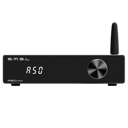 SMSL A50PRO 2.1 Power Amplifier 2 MA12070P Bluetooth EQ Setting 100W HDMI-ARC Screen OFF High Low Filter