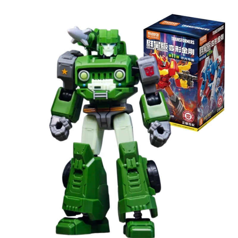 BLOKEES Building Blocks Man Transformers Star Edition 11th Bullet Splicing Movable Model Ornament Toy Collection Gift