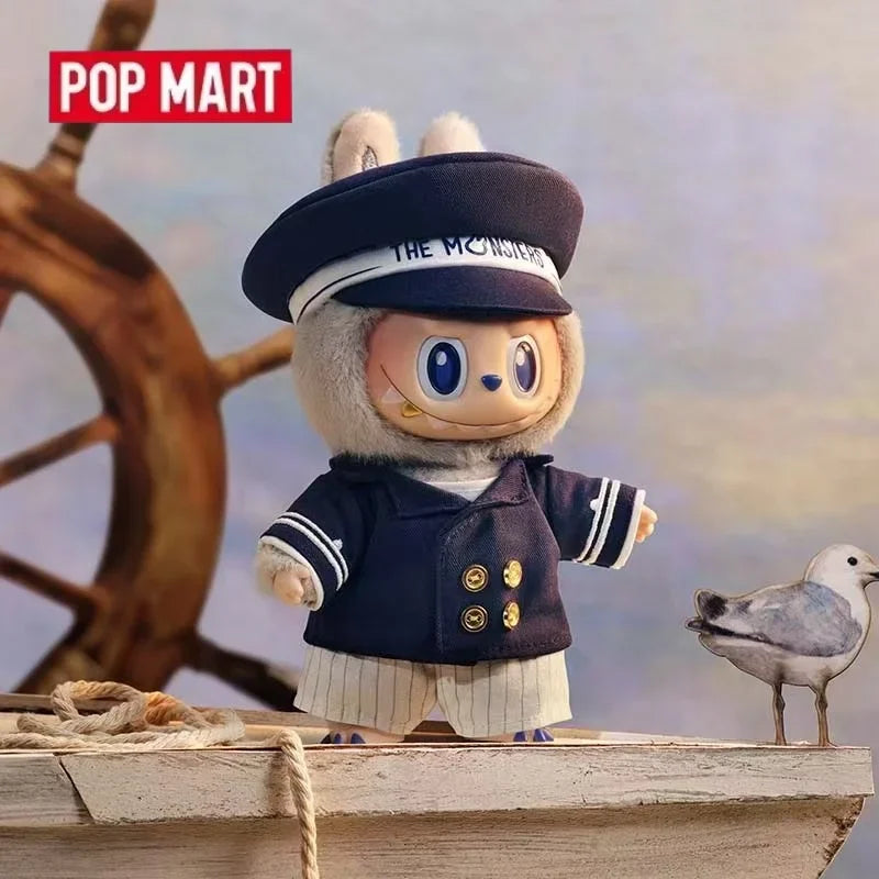 POPMART the MONSTERS Devliegende Labubu Captain Series - Mystery Vinyl Plush Blind Box Action Figure Collectible Model Doll