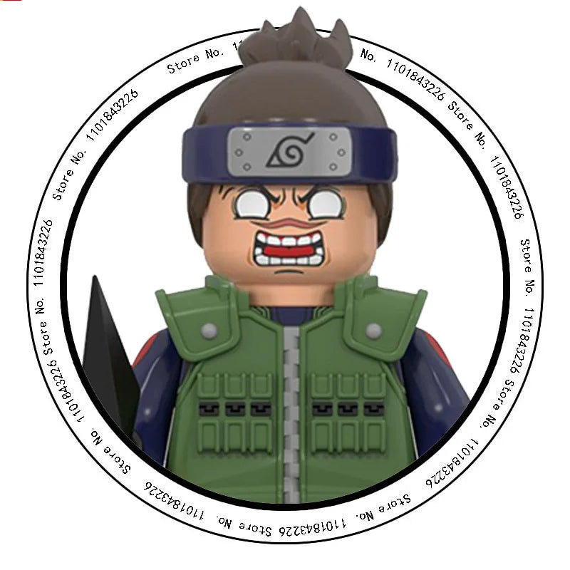 WM6152 Naruto Building Blocks Ootutuki Momoshiki Mitsuki Gaara Namikaze Minato Tobirama Action Figure Accessories For Kids