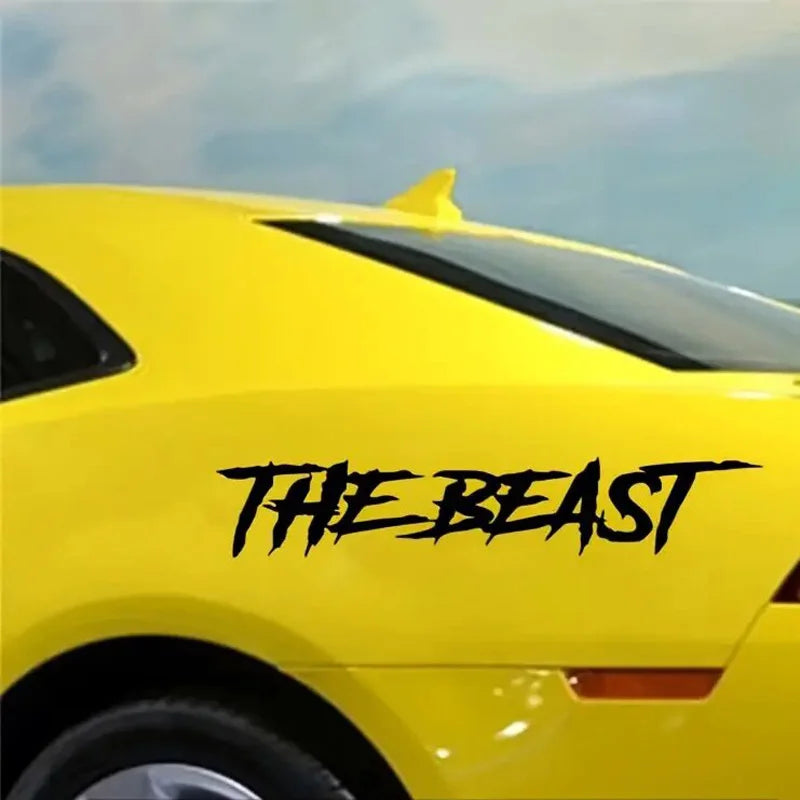 THE BEAST Stickers, For Car,Automobile,Motorbike,Trucks,Windows,Bumper,Waterproof Vinyl Decal