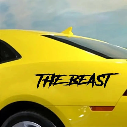 THE BEAST Stickers, For Car,Automobile,Motorbike,Trucks,Windows,Bumper,Waterproof Vinyl Decal