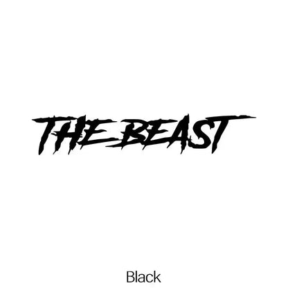 THE BEAST Stickers, For Car,Automobile,Motorbike,Trucks,Windows,Bumper,Waterproof Vinyl Decal