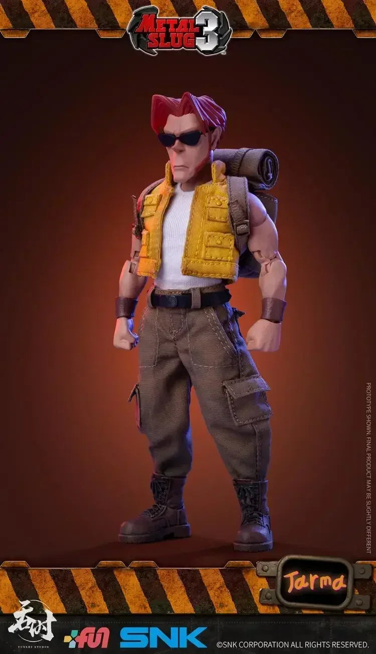 TUNSHI Studio Original SNK Model Official Metal Slug 3 Marco Tarma Clark Still RALF JONES Rebel Soldier 1/12 Action Figure Toy