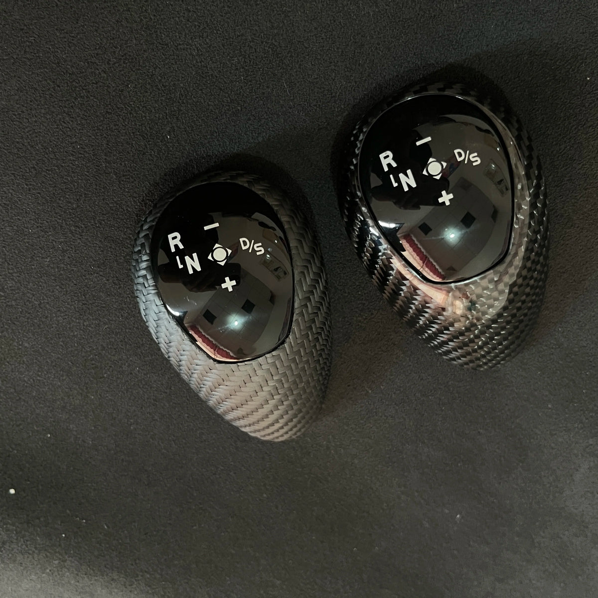 Real Carbon Fiber Gear Shift Knob Cover Replacement for BMW M2 M3 M4 M5 M6 F87 F80 F82 F83 F10 F12 F13 F06