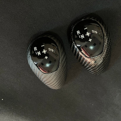 Real Carbon Fiber Gear Shift Knob Cover Replacement for BMW M2 M3 M4 M5 M6 F87 F80 F82 F83 F10 F12 F13 F06