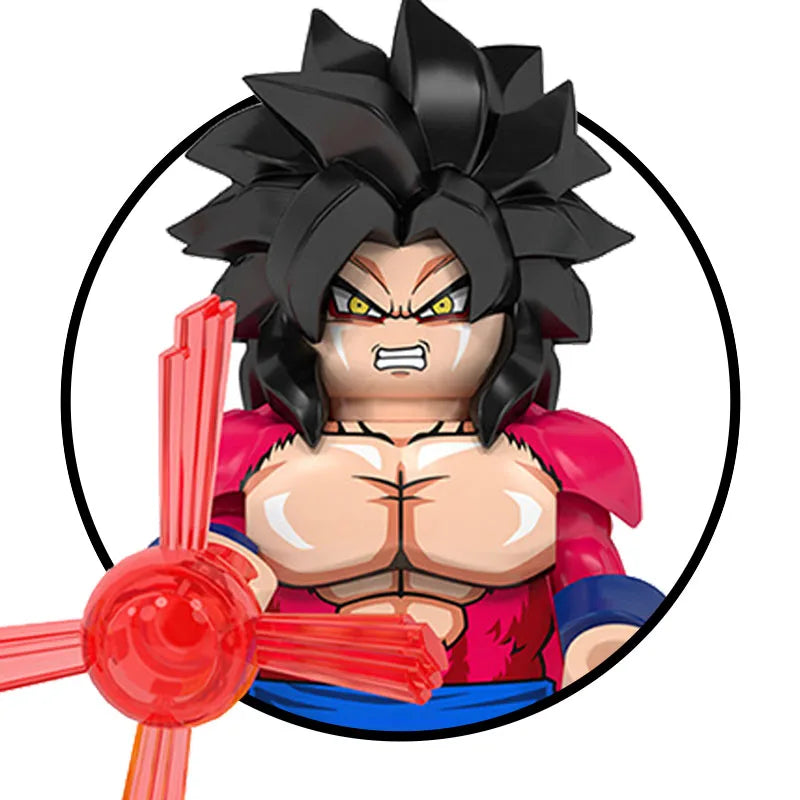 Dragon Ball Building Blocks Wukong Vegeta Felisaz Buu Collection Action Dolls Children Assemble Building Blocks Toys and Gifts