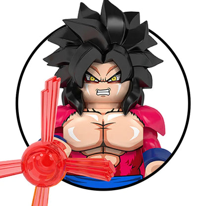 Dragon Ball Building Blocks Wukong Vegeta Felisaz Buu Collection Action Dolls Children Assemble Building Blocks Toys and Gifts
