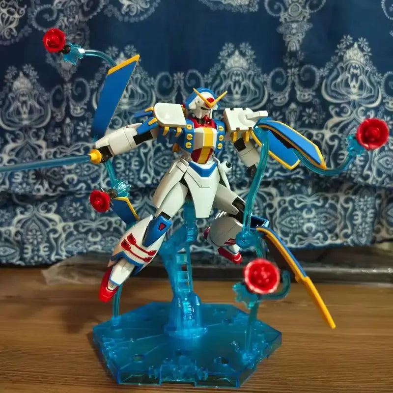 HG 1/144 Mobile Fighter G Rose Mech Assembly Model Kit Action Figure Desktop Decoration Doll Collectible Surprise Gift
