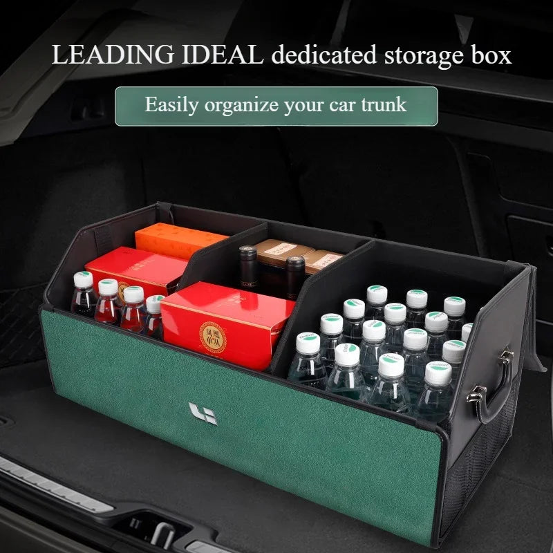 Ultimate Car Trunk Organizer for LEADING IDEAL LiXiang ONE L6 L7 L8 L9 MEGA LEADING IDEAL Accessories Car Storage Box
