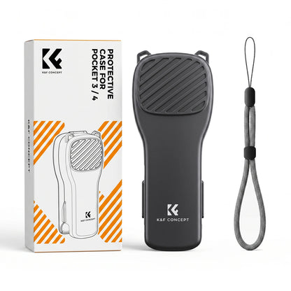 K&F Concept Protective Case for DJI OSMO Pocket 4 OSMO Pocket 3 Action Camera Case Action Camera Accessory 4Pcs Filter Case