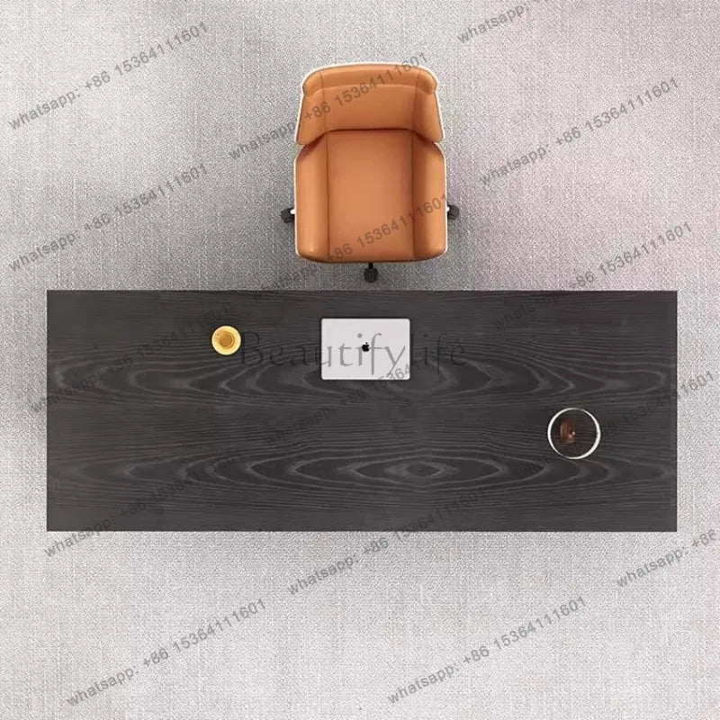 LJY Creativity Modern Computer Desks Designer Conference Work Reception Office Desk European Art Mesa Escritorio Office Furnitur