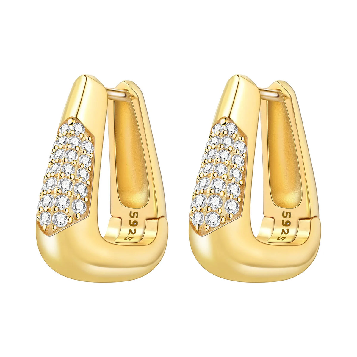 Original 925 Sterling Silver Planet Starlight Earrings Fashion 18K Gold Hoop Earring for Women Piercing Jewelry Aretes Gifts