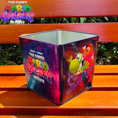 Super Mario Galaxy Movie Mushroom Cup Question Mark Popcorn Bucket Exclusive Cinema Collectible Gifts