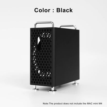 Portable Protective Bag for Apple Mac Mini M4 Pro 2024 Shockproof Storage ABS Hard Cover Anti-Scratch Protective Case For Mac